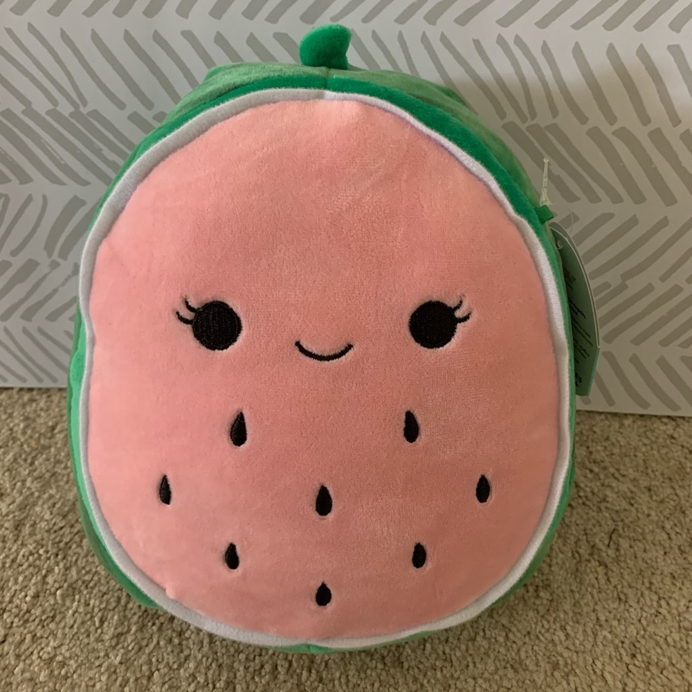Squishmallows Wyatt watermelon 8 NWT Squishmallow